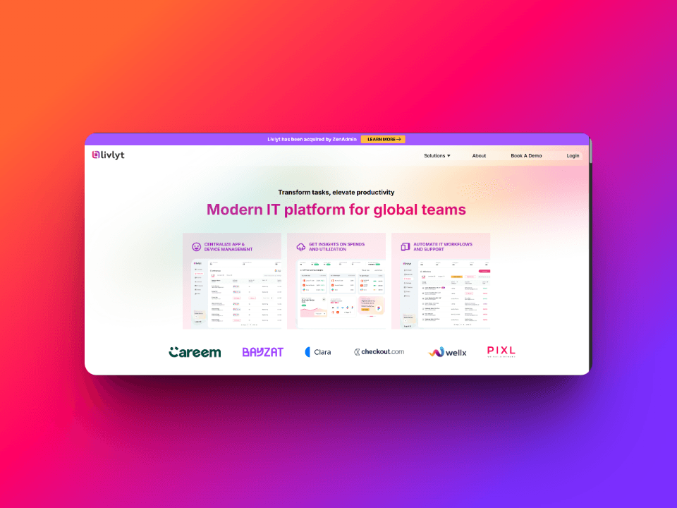 Livlyt (Employee & Device Management)